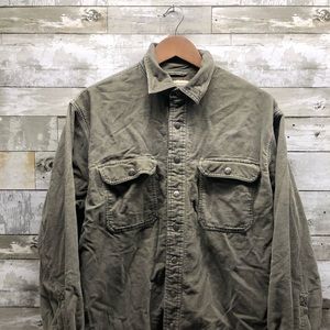L.L. Bean Button Up Corduroy Winter Jacket